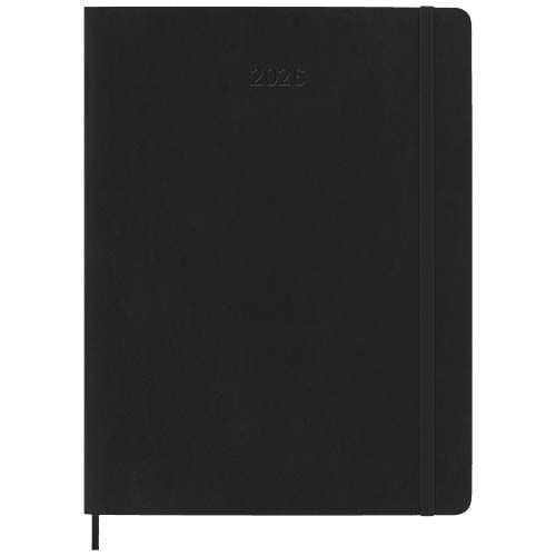 black Libreta XL con tapa blanda de 12 meses