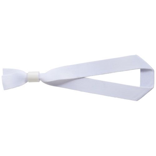 white Pulsera para festivales de PET reciclado El