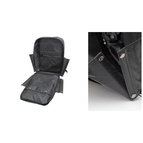 SCX.design Mochila de negocios con batería de 10 000 mAh L10