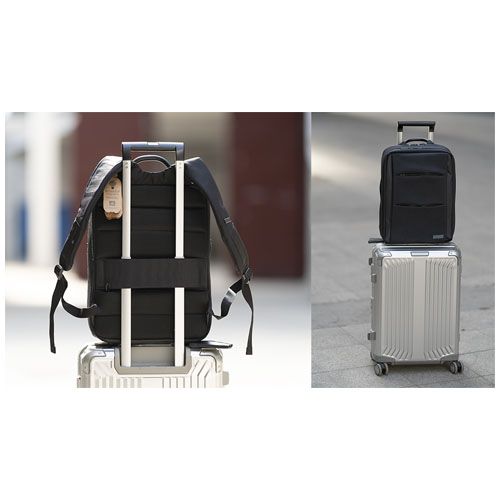 SCX.design Mochila de negocios con batería de 10 000 mAh L10