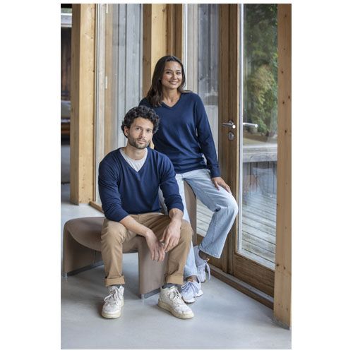 Jersey de cuello en V para hombre 