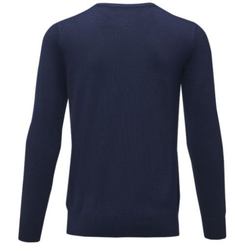 azul marino Jersey de cuello redondo para hombre