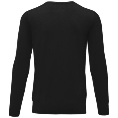black Jersey de cuello redondo para hombre