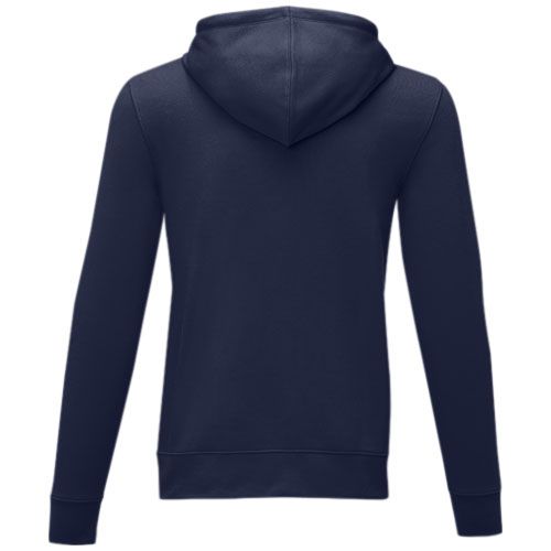 azul marino Sudadera con capucha y cremallera completa para hombre