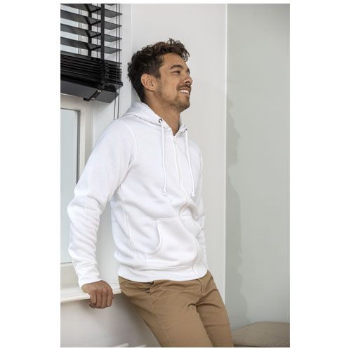 azul marino Sudadera con capucha y cremallera completa para hombre de 240 g/m² Charon