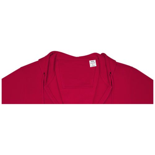 red Sudadera con capucha y cremallera completa para hombre de 240 g/m² Charon