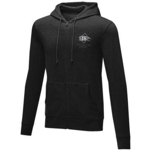 Sudadera con capucha y cremallera completa para hombre de 240 g/m² Charon