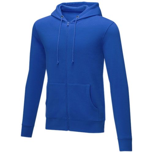 SUDADERA CON CAPUCHA Y CREMALLERA COMPLETA PARA HOMBRE DE 240 G/M² CHARON
