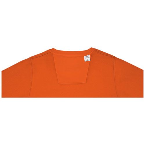 orange Jersey de cuello redondo para mujer