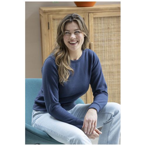 Jersey de cuello redondo para mujer 