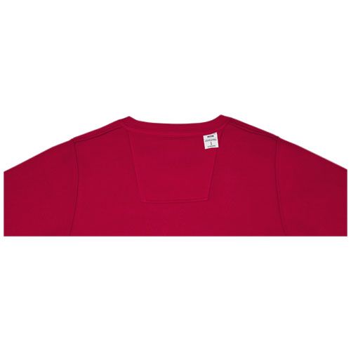 red Jersey de cuello redondo para mujer