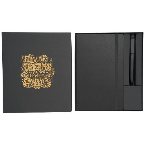 Set de regalo con libreta y bolígrafo 