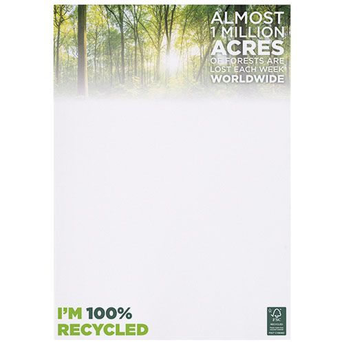 Libreta A4 de papel reciclado 