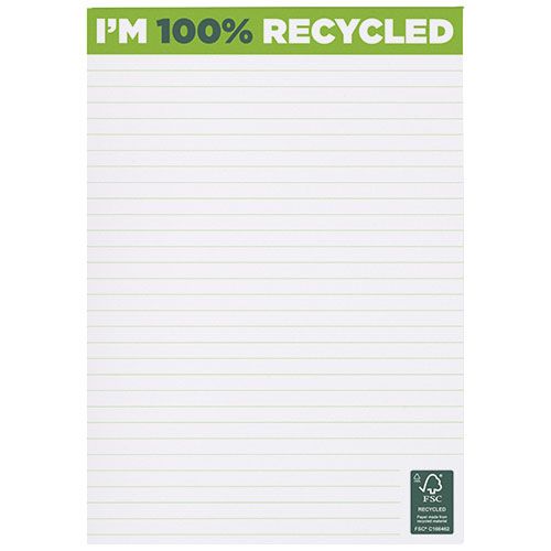 Libreta A5 de papel reciclado Desk-Mate®