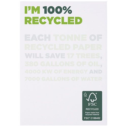 Bloc-notes A7 recyclé Desk-Mate® - 2