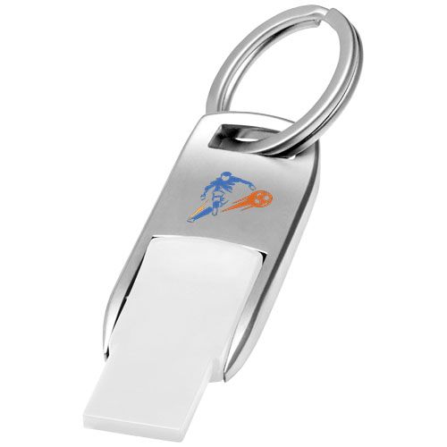 blanco/plateado USB Flip