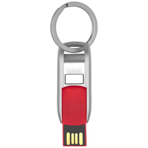 rojo/plateado USB