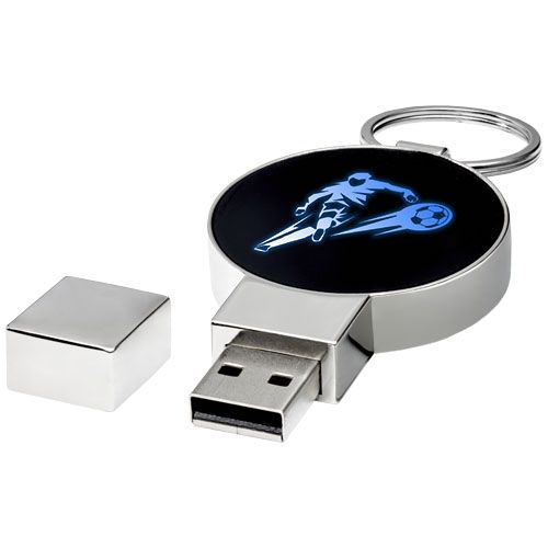 USB redondo con retroiluminación