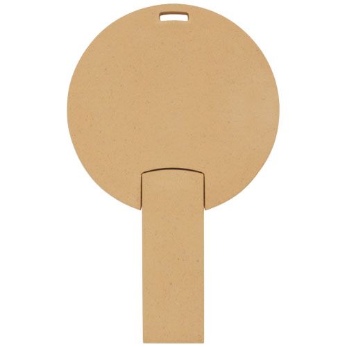 4 gb USB redondo biodegradable