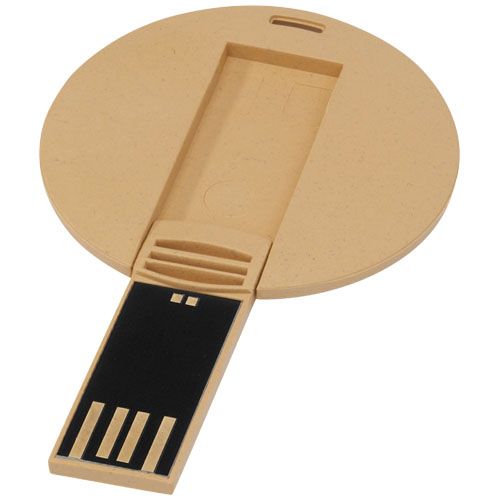 kraft USB redondo biodegradable