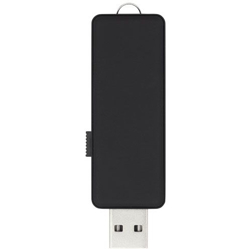 negro/plateado/blanco USB con retroiluminación de luz blanca