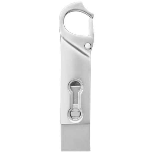 plateado USB 3.0 tipo C con mosquetón