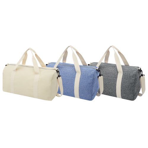 azul cobalto Bolsa de lona de poliéster y algodón reciclado de 450 g/m² 24L