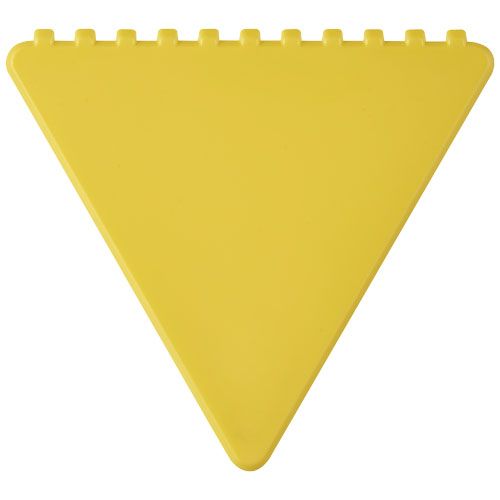 Rascador de hielo de plástico reciclado triangular 