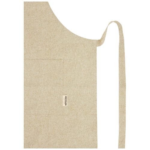 Delantal de algodón reciclado de 200 g/m² 