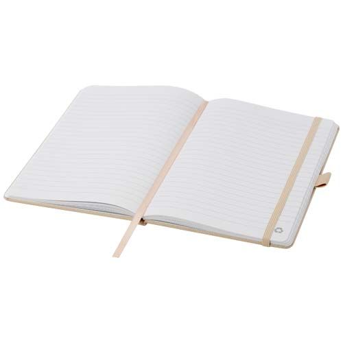 avena Libreta de papel reciclado A5 con tapa de PET reciclado