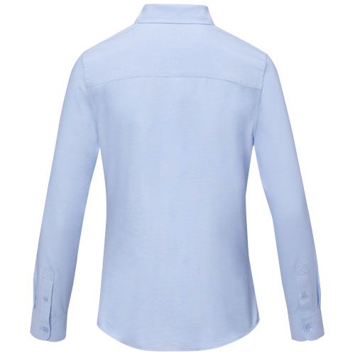 azul claro Camisa de manga larga para mujer