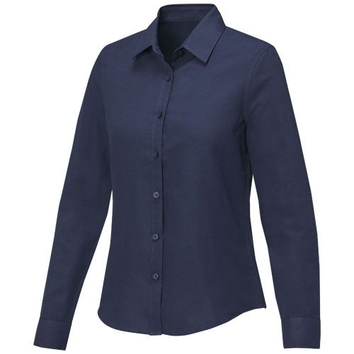 azul marino Camisa de manga larga para mujer de 130 g/m² Pollux