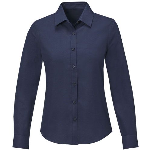 azul marino Camisa de manga larga para mujer de 130 g/m² Pollux
