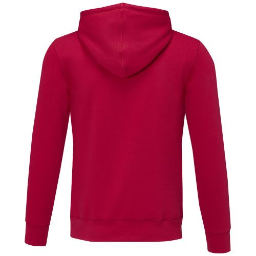 red Sudadera con capucha para hombre