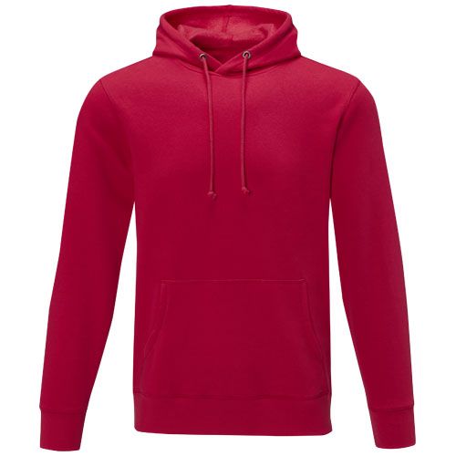 red Sudadera con capucha para hombre