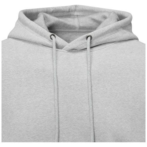 gris chiné Sudadera con capucha para hombre