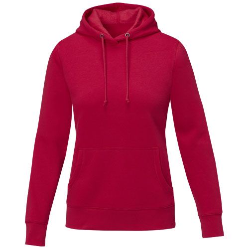 red Sudadera con capucha para mujer