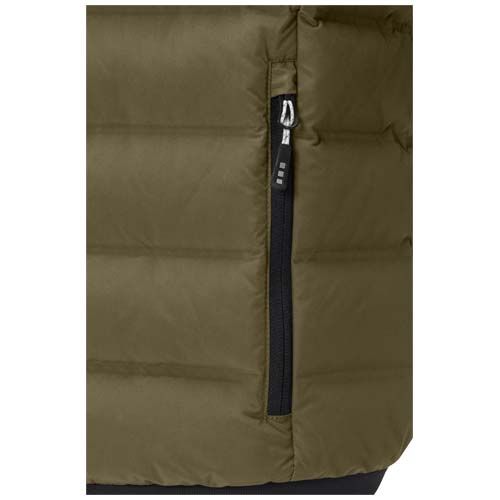 verde bosque Chaqueta de plumón con aislamiento para hombre