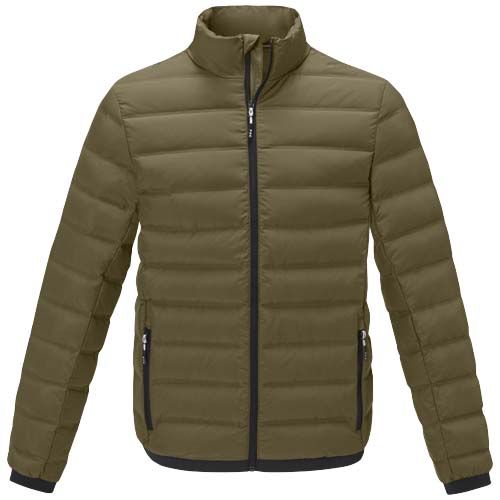 verde bosque Chaqueta de plumón con aislamiento para hombre