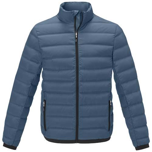azul oscuro Chaqueta de plumón con aislamiento para hombre