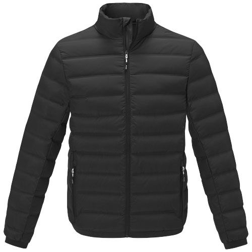 black Chaqueta de plumón con aislamiento para hombre