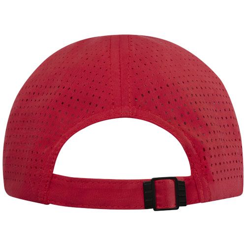 red Gorra reciclada de 6 paneles Cool Fit GRS