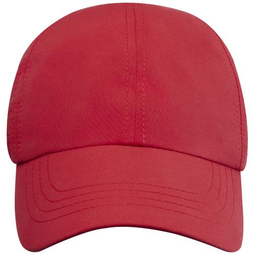 red Gorra reciclada de 6 paneles Cool Fit GRS