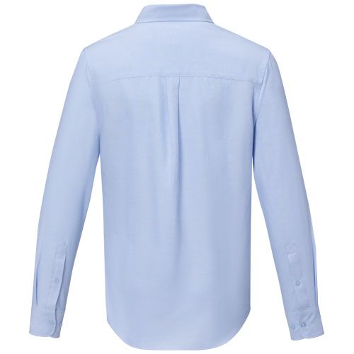 azul claro Camisa de manga larga para hombre de 130 g/m² Pollux