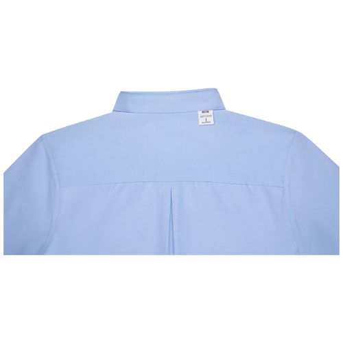 azul claro Camisa de manga larga para hombre de 130 g/m² Pollux