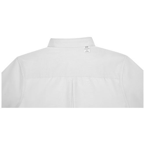 white Camisa de manga larga para hombre de 130 g/m²