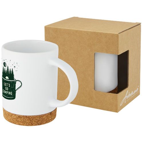 Tasse Neiva de 425 ml en céramique avec base en liège - 2