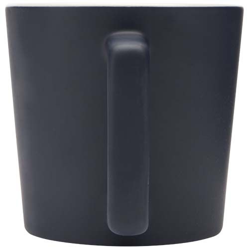 azul marino Taza de cerámica de 370 ml con acabado mate