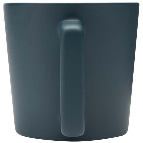 verde mar Taza de cerámica de 370 ml con acabado mate