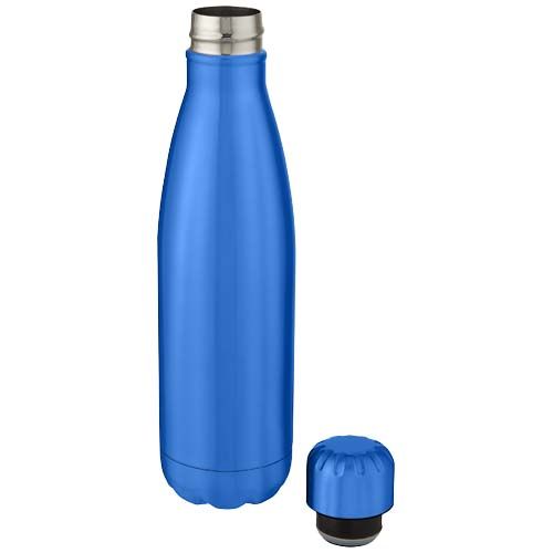 azulón Botella de acero inoxidable con aislamiento al vacío de 500 ml